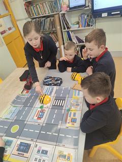 Bee Bots in the Junior Room
